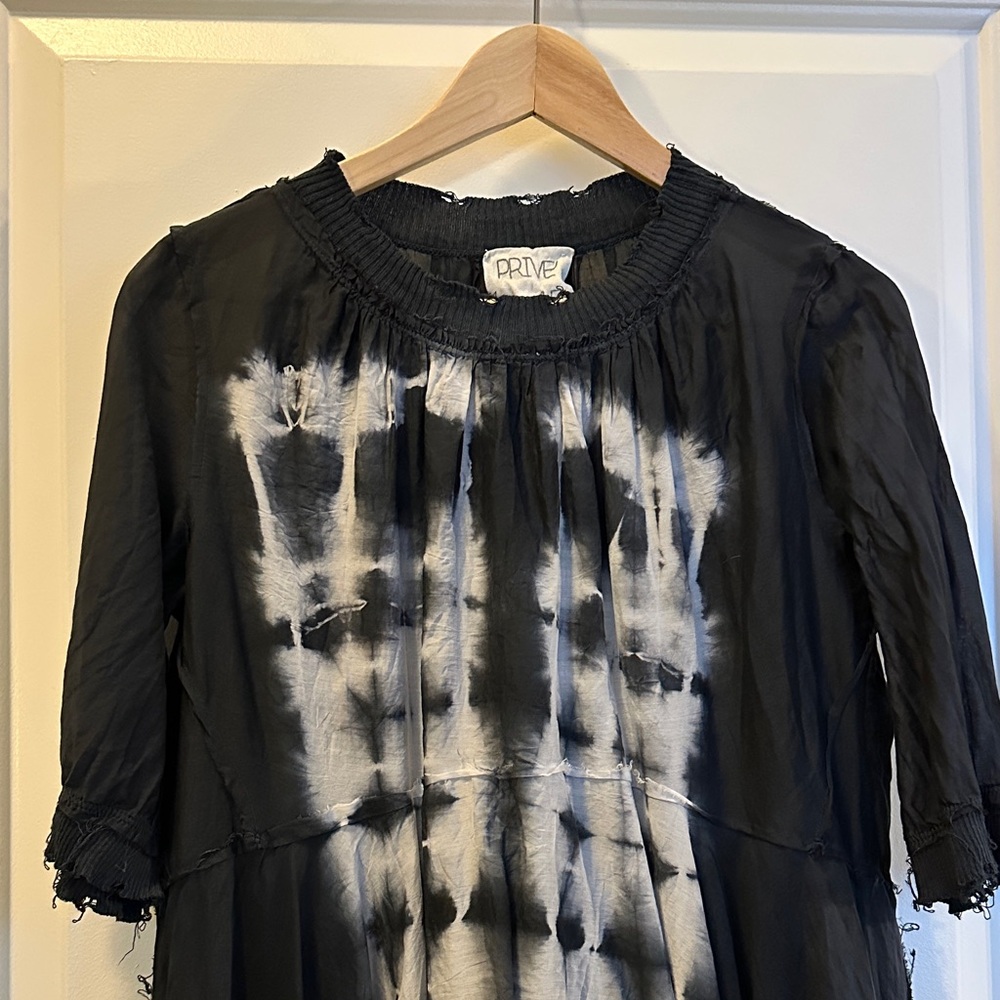 Sheer tunic designer gorgeous